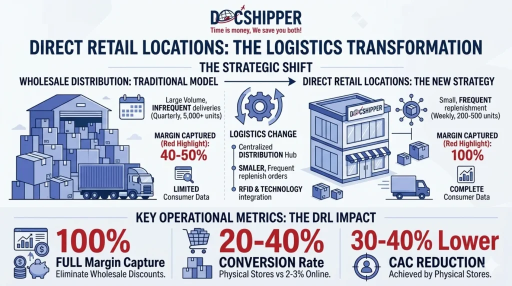 Direct Retail Locations
