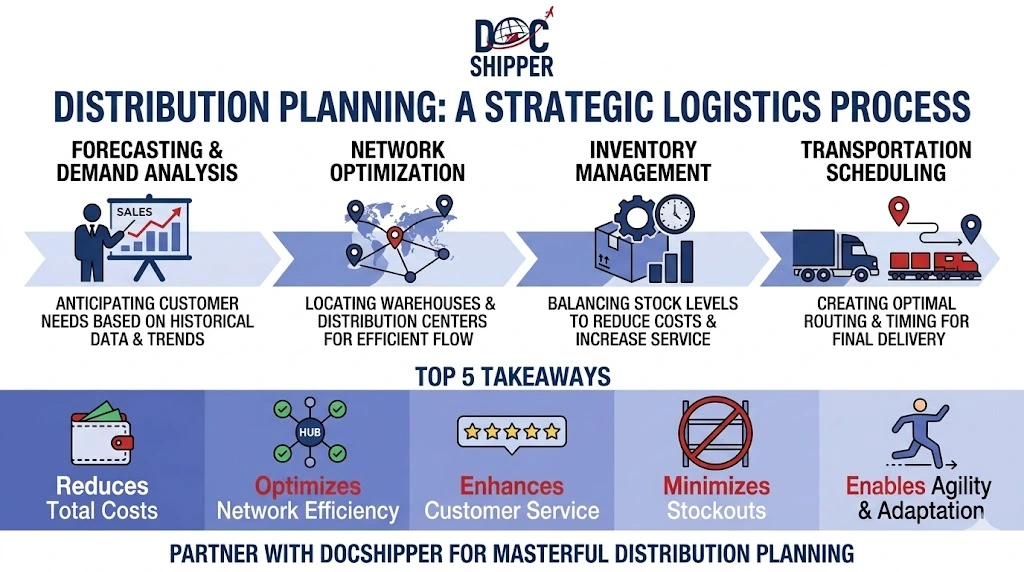 Distribution planning - a strategic logistics process