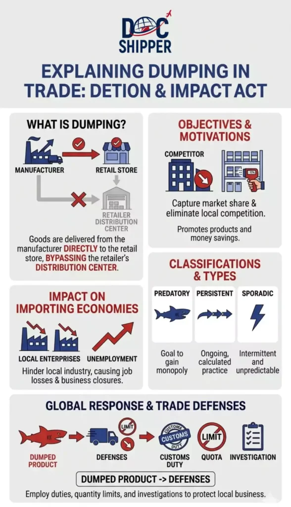 Dumping: Definition, Impact & Trade Guide en 2026