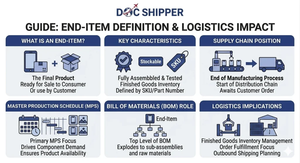 End Item_ complete definition and guide for %currentyear% | DocShipper