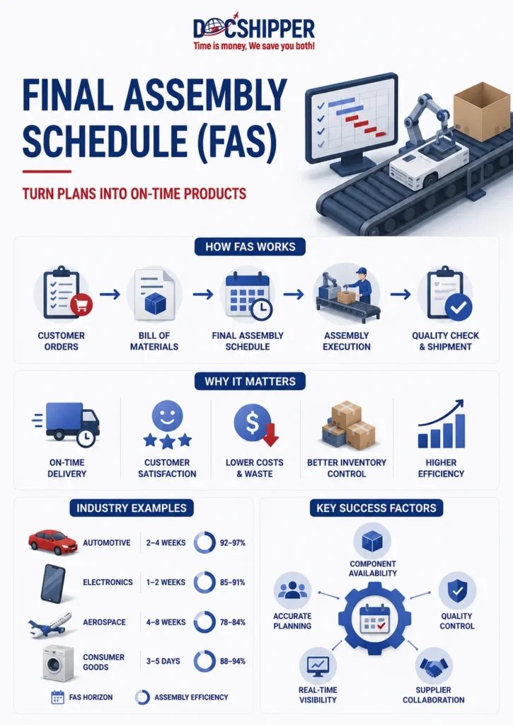 Final Assembly Schedule (FAS)