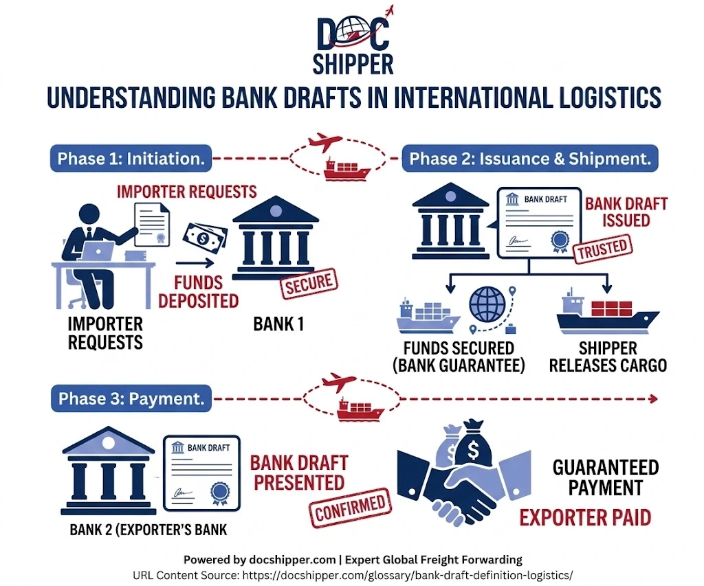 Understanding bank drafts in international logistics