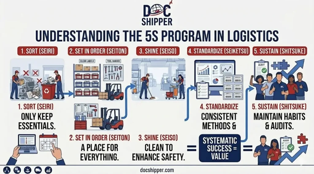 Understanding the 5S program in logistics (1)