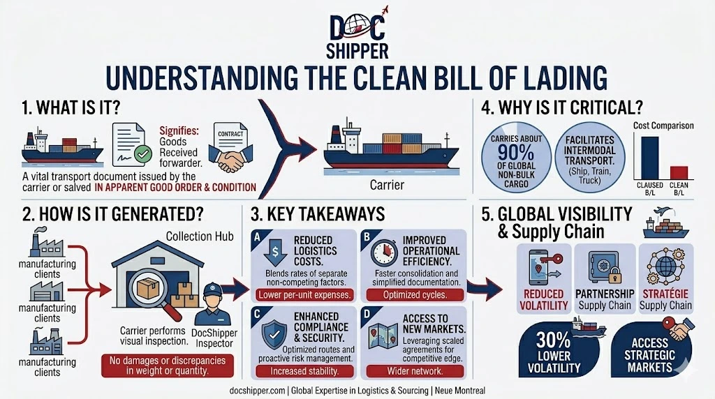 Understanding the clean bill of lading