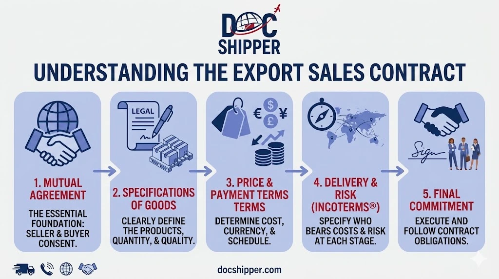 Understanding the export sales contract