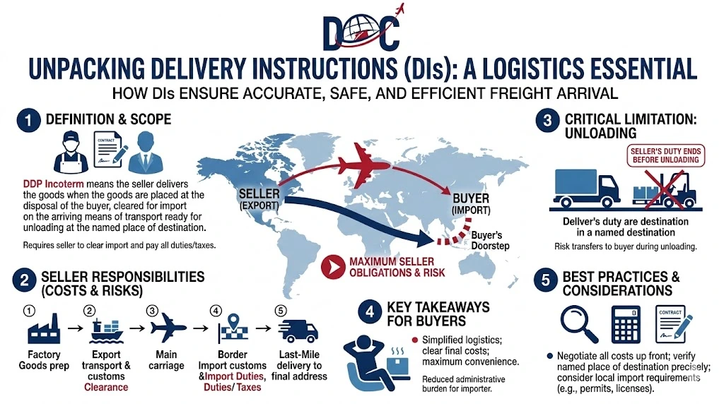 Unpacking delivery instructions (DIs) - a logistics essential