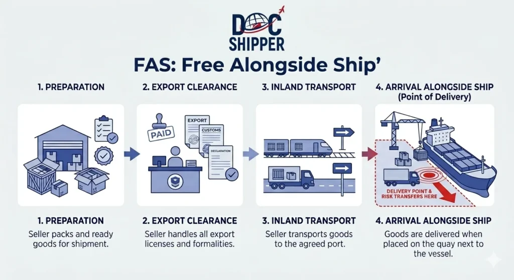 FAS_ Free Alongside Ship Definition & Guide for %currentyear% | DocShipper