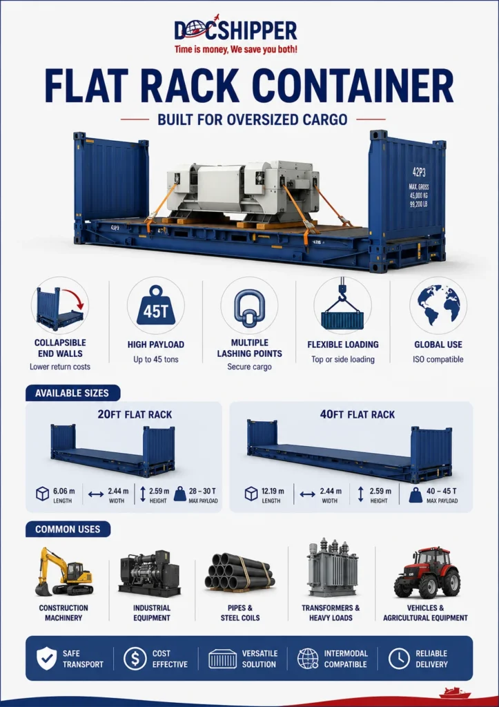 Flat Rack Container