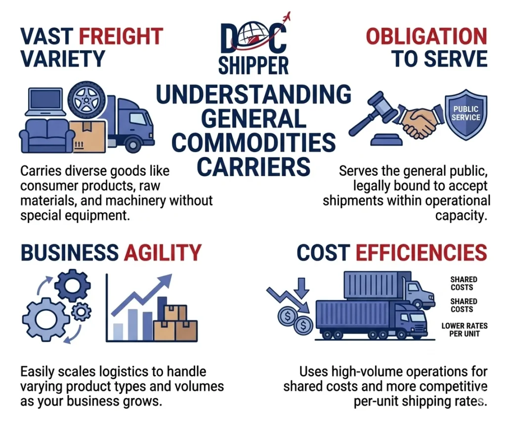 General Commodities Carrier_ Definition & Guide in %currentyear%