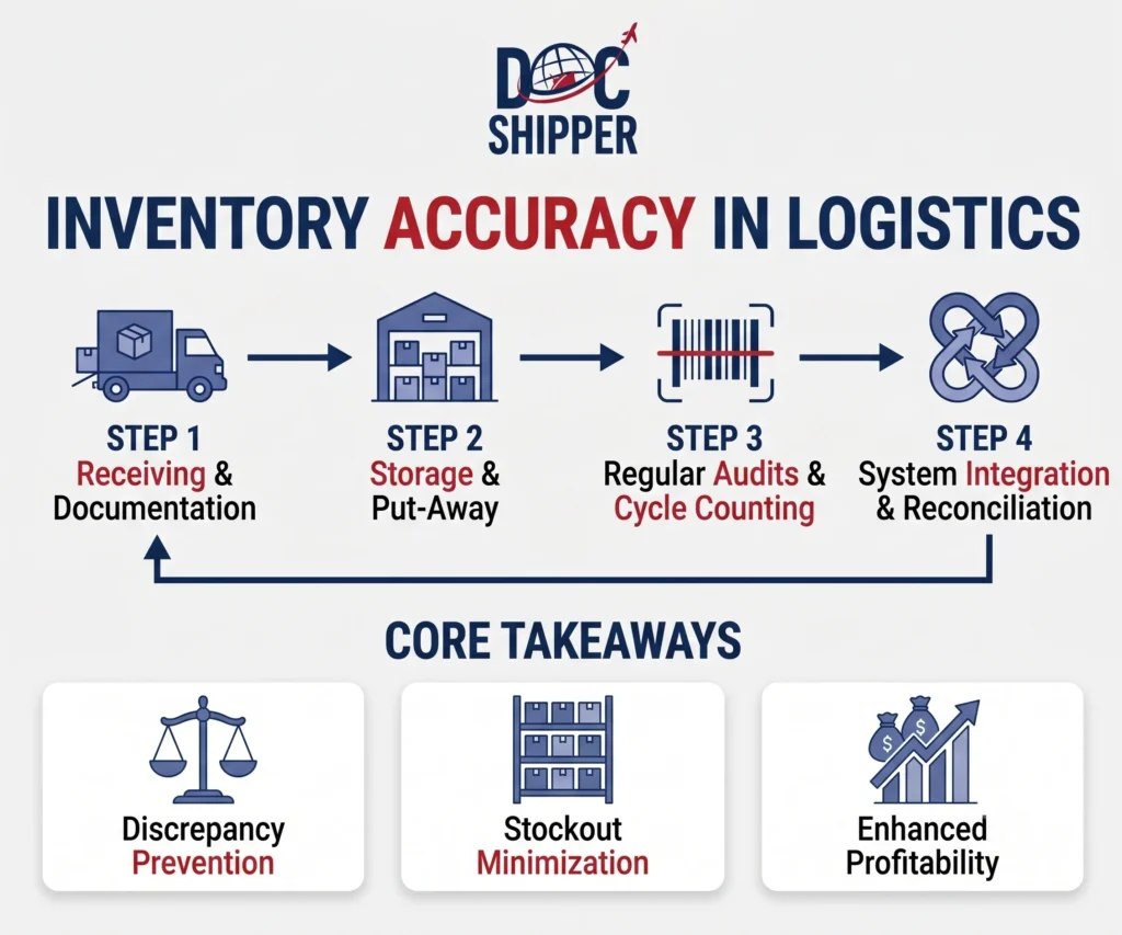 INVENTORY ACCURACY IN LOGISTICS DEFINITION