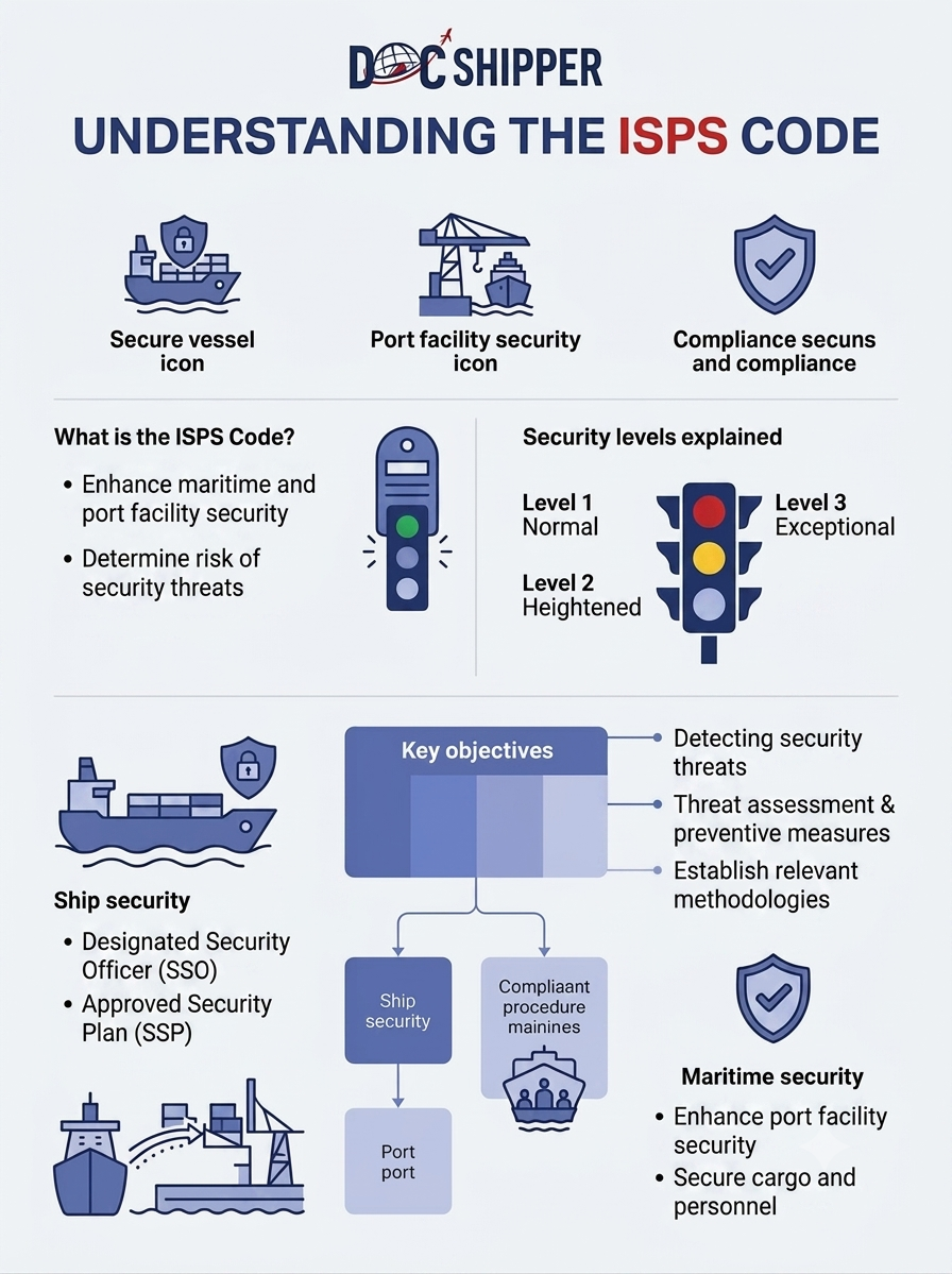 Isps Poster.pdf ISPS Code: Definition & Security Guide for 2026 | DocShipper