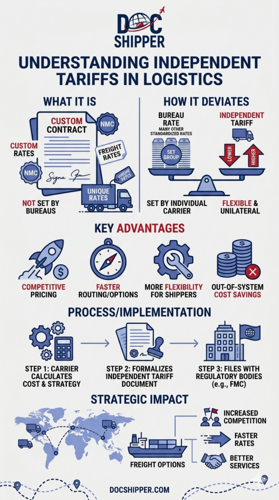 Independent Tariff: Definition & Guide for %currentyear% | DocShipper