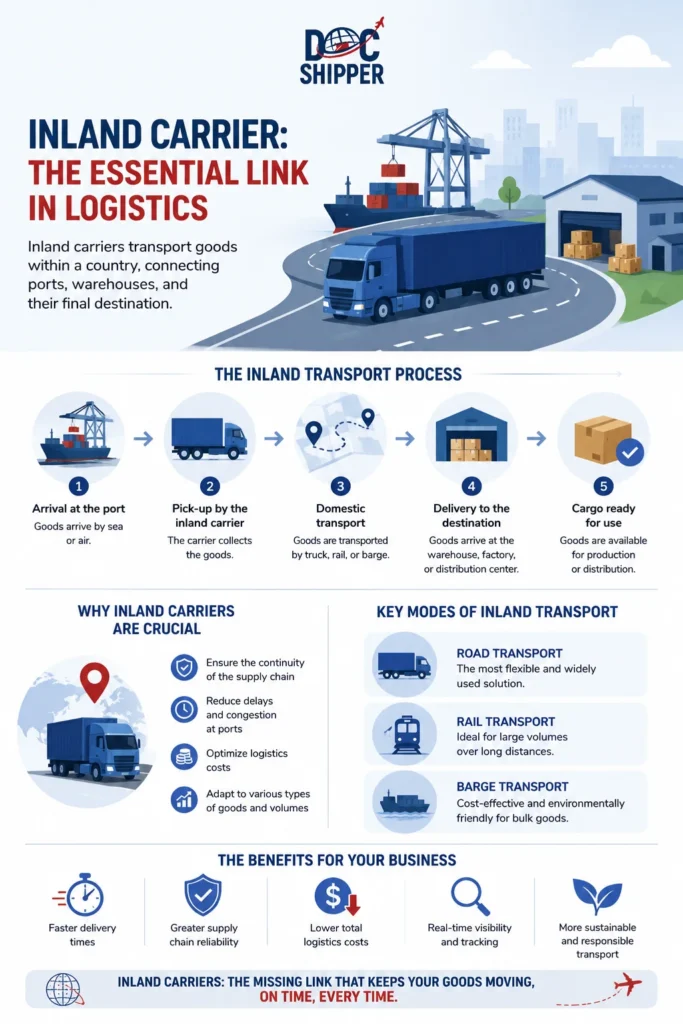 Inland Carrier_ Definition & Role in %currentyear% | DocShipper
