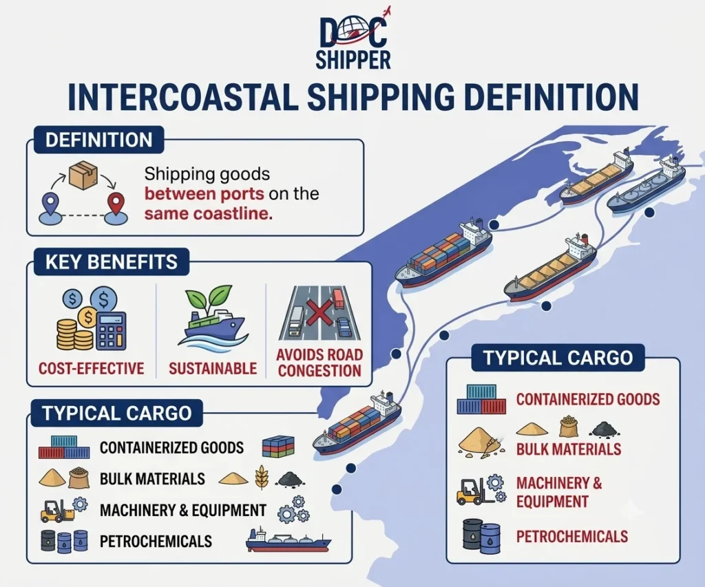Intercoastal Shipping_ Definition & Routes for %currentyear% | DocShipper
