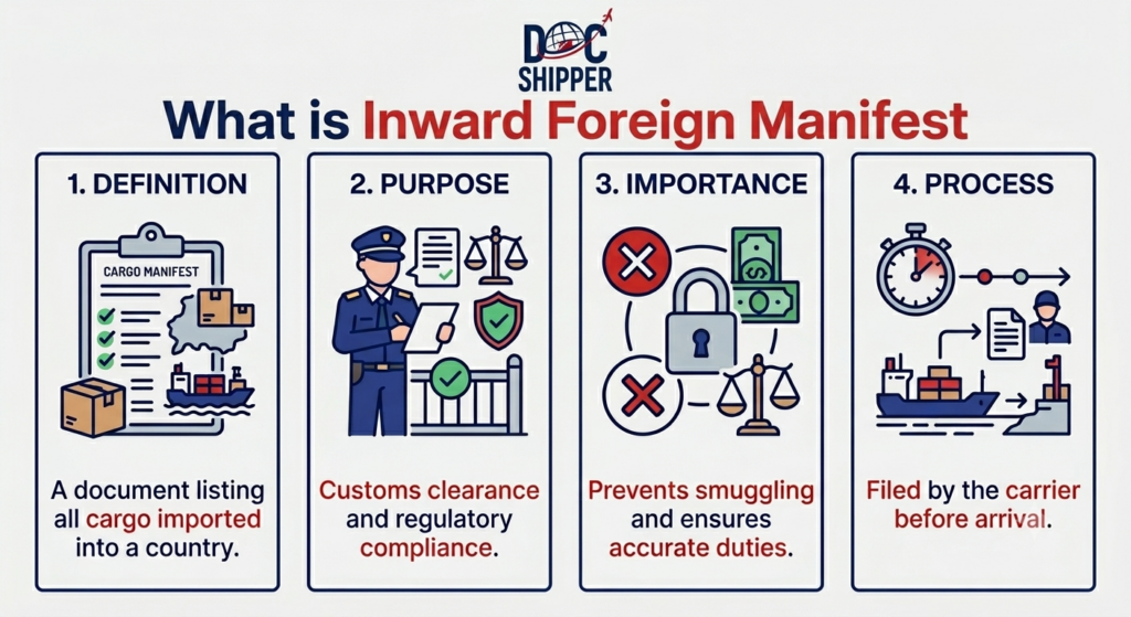 Inward Foreign Manifest: Complete Definition Guide for %currentyear% | DocShipper