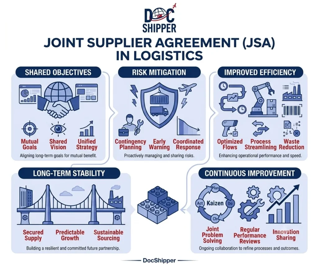 Joint Supplier Agreement (JSA)_ Definition & Guide for %currentyear% | DocShipper