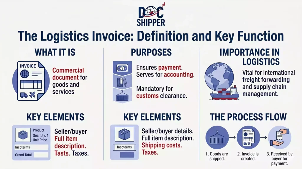 The Logistics Invoice_ Definition and Key Function