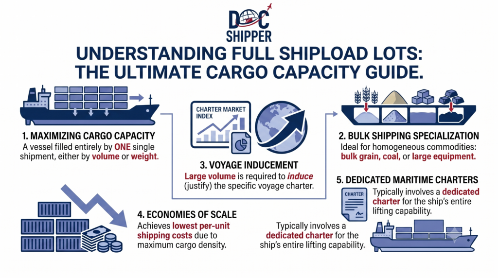 UNDERSTANDING FULL SHIPLOAD lots
