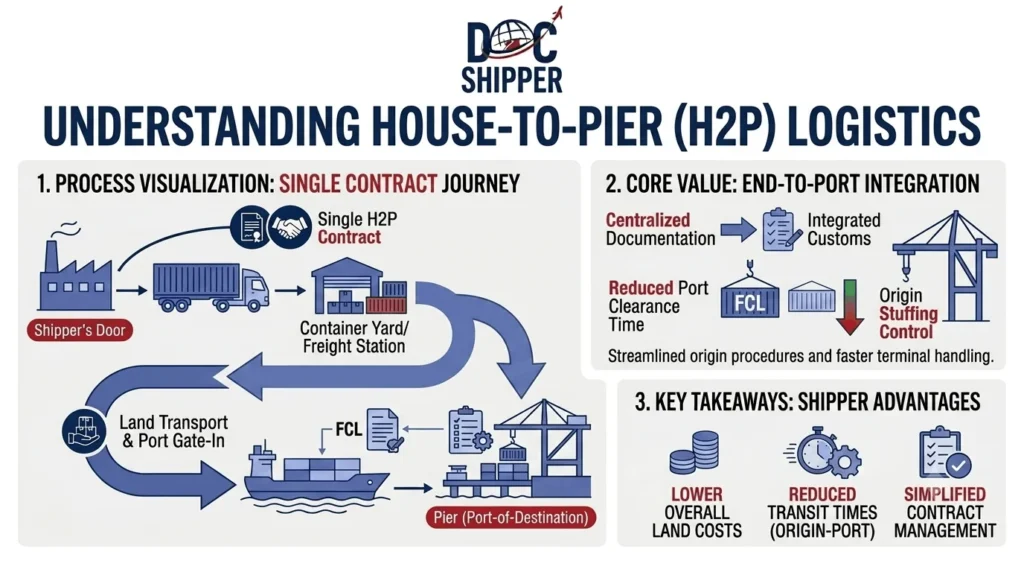 UNDERSTANDING HOUSE-TO-PIER (H2P) LOGISTICS