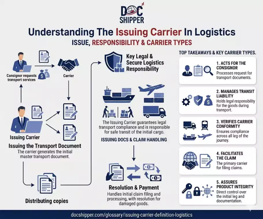 Understanding The Issuing Carrier In Logistics