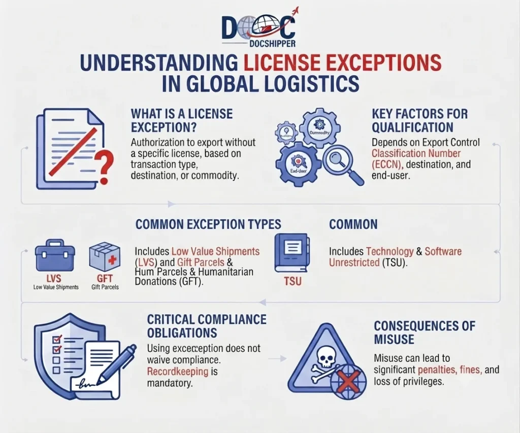 License Exception_ Definition & Guide for %currentyear% | DocShipper