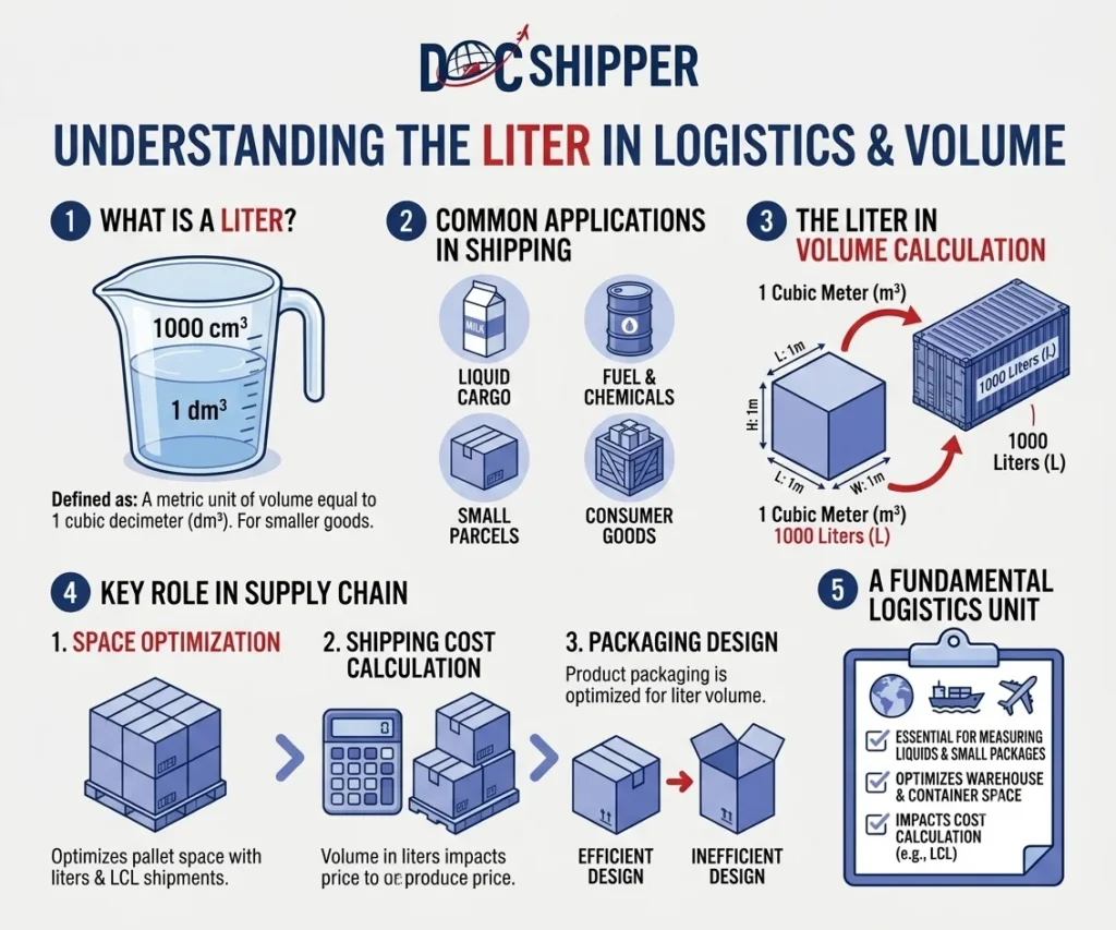 Liter_ Definition & Conversion Guide for %currentyear% | DocShipper