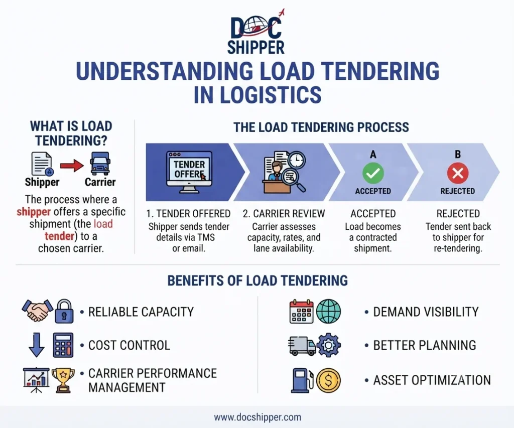 Load Tendering_ Definition & Process Guide for %currentyear% | DocShipper