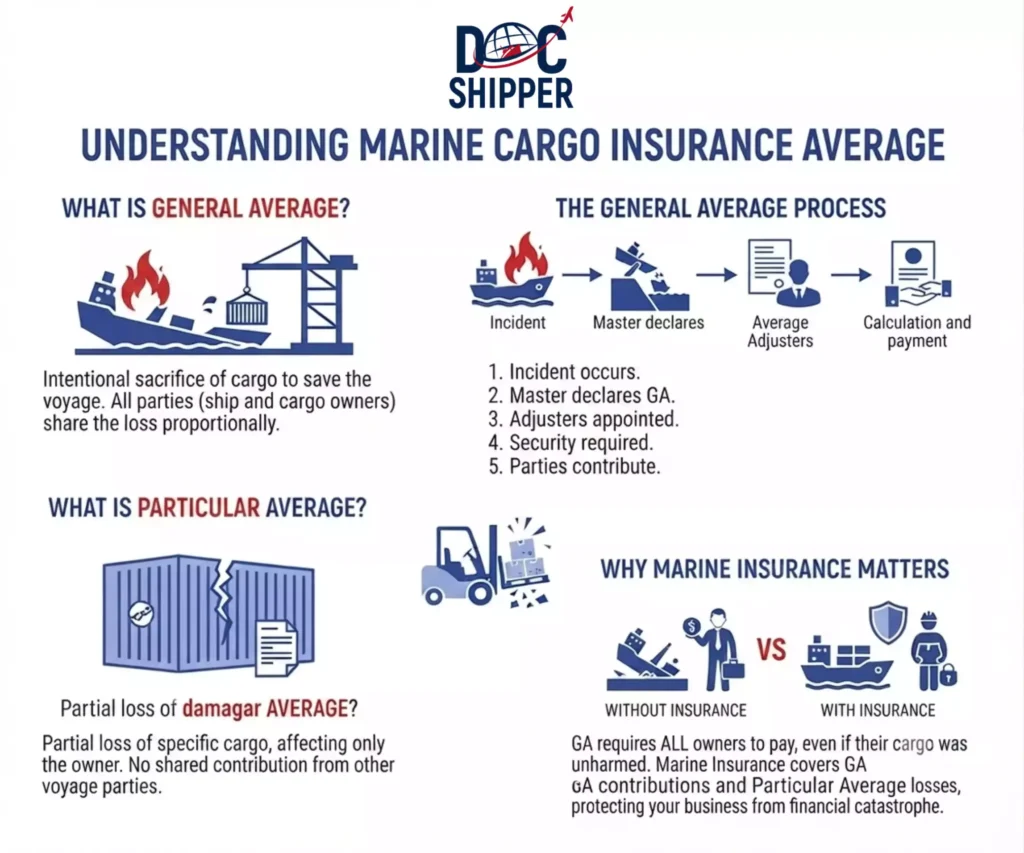 Marine Cargo Insurance Average- Definition Guide for 2026 DocShipper