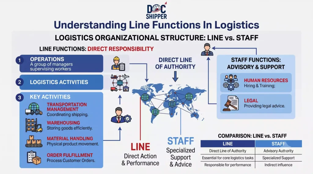 Understanding Line Functions In Logistics