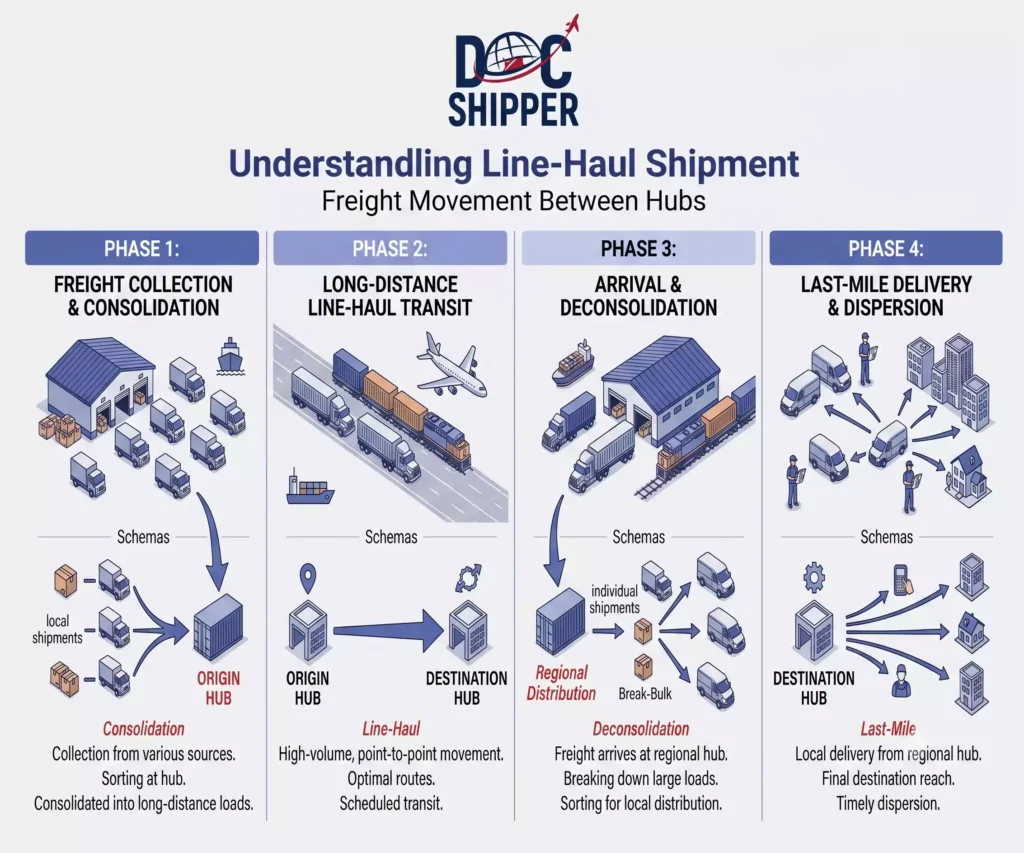Understandling Line-Haul Shipment